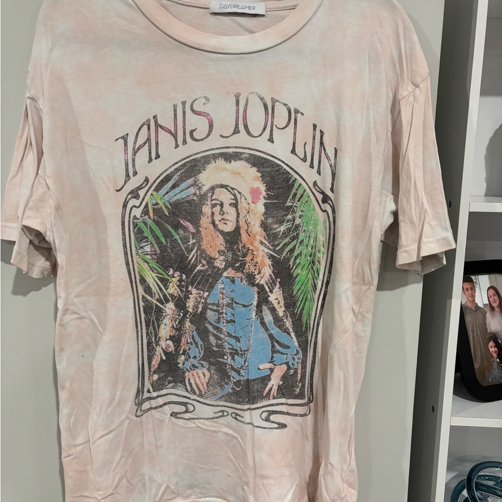 Daydreamer Janis Joplin Pastel Graphic Tee